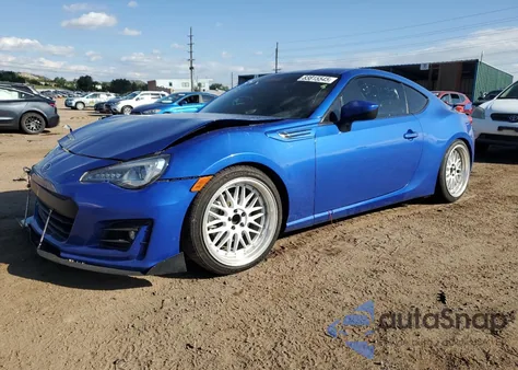 2017 Subaru Brz 2.0 Limited из США, поврежденный, VIN JF1ZCAC15H8602596